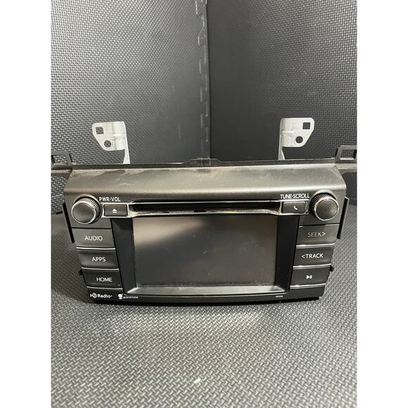 2013-18 Toyota Rav4 AM FM CD Player Radio Receiver Model: FT0045A AS IS - Picture 2 of 9